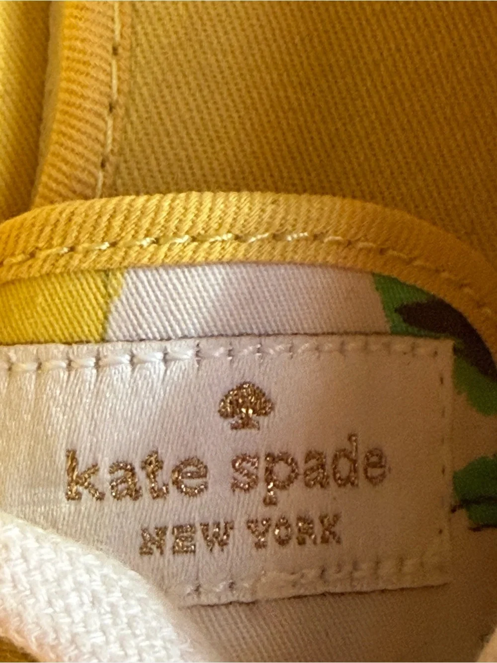 Kate spade New York For Keds Lemon print Pointer Shoes Size 6.0